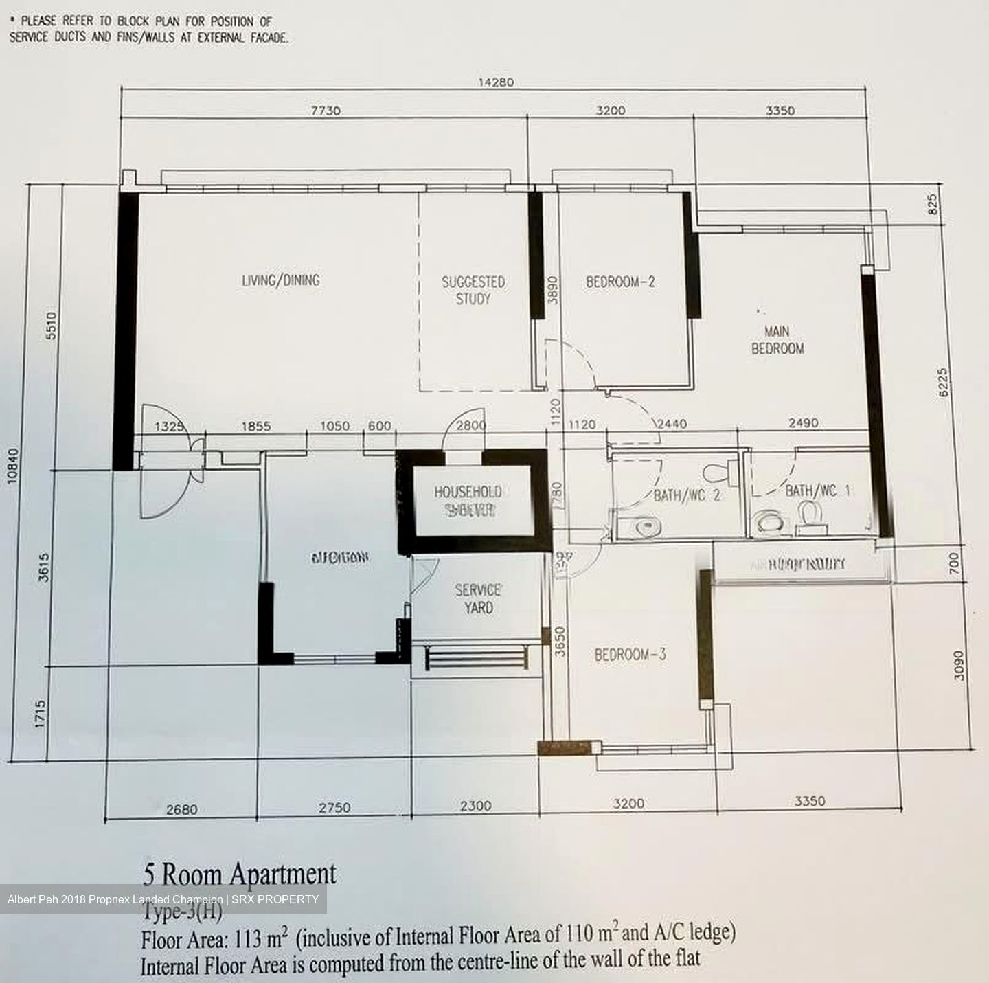 Blk 293C Skypeak @ Bukit Batok (Bukit Batok), HDB 5 Rooms #582925031
